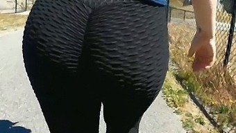Hot Mom With Big Ass In Public Display