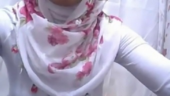 Török Muszlim Nő Hijabban