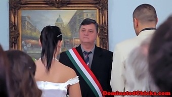 European Bride Submit To Domination After Nuptials