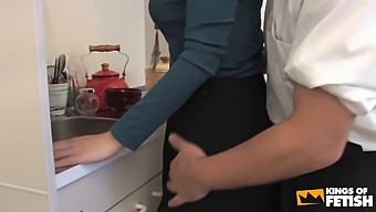 Brunette Japanese Maid Masturbates With Toys In High Definition Video
