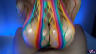 Hentai-Obsessed Babe Gives Titfuck Surprise In Hd