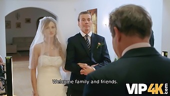 Steamy Encounter With A Stunning Bride In Lingerie