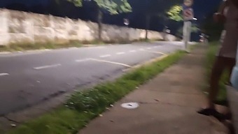 Taking A Risk At The Bus Stop With A Stunning Stranger