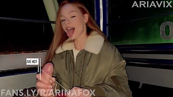 Aphrodite'S First Date Turns Into A Steamy Public Pov Session On A Ferris Wheel
