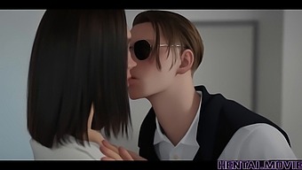 Hentai-Inspired College Girl Indulges In Time-Freezing Bdsm With Teacher