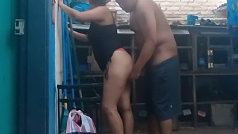 Unable To Resist, I Seduce My Step Mother-In-Law While She Washes Clothes