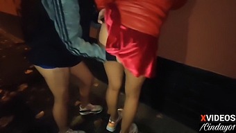 Argentinian Women Indulge In Lesbian Encounter In Public