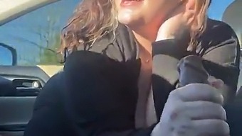 Italian Stud Gives A Blonde A Car Ride She Won'T Forget