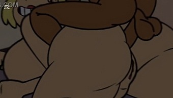 Anal, Oral, And Creampie Action In Animated Porn